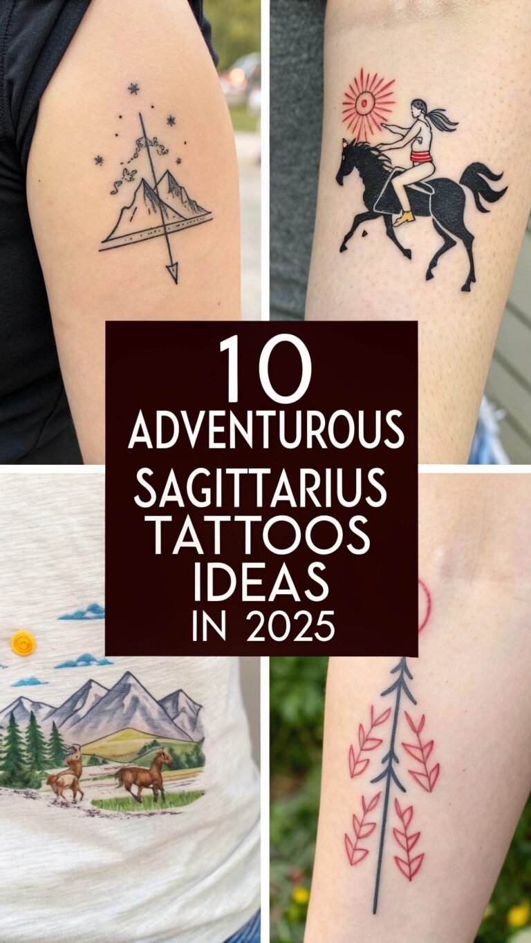 10 Adventurous Sagittarius Tattoos Ideas With Arrows