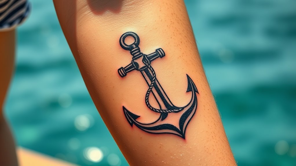 anchor tattoo symbolism significance