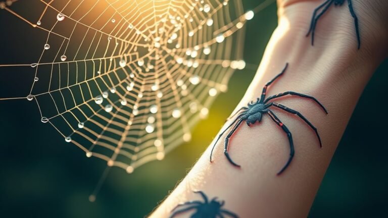 spider web symbolism explained