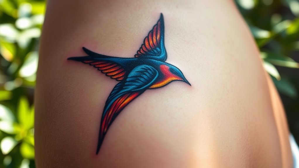 swallow bird tattoo significance