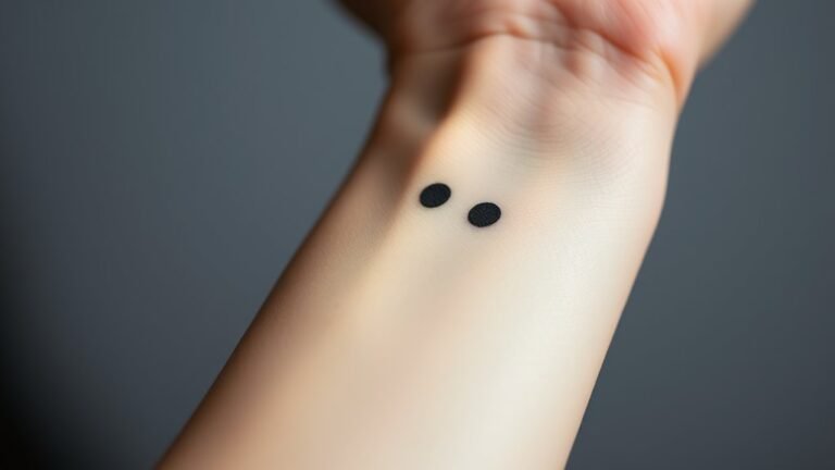 tattoo of three dots