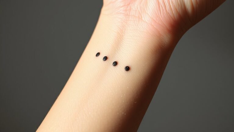 three dots tattoo significance