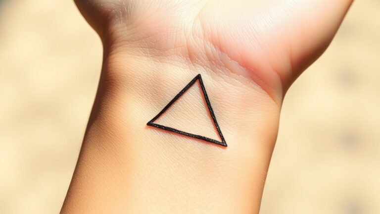 triangle tattoo significance explained