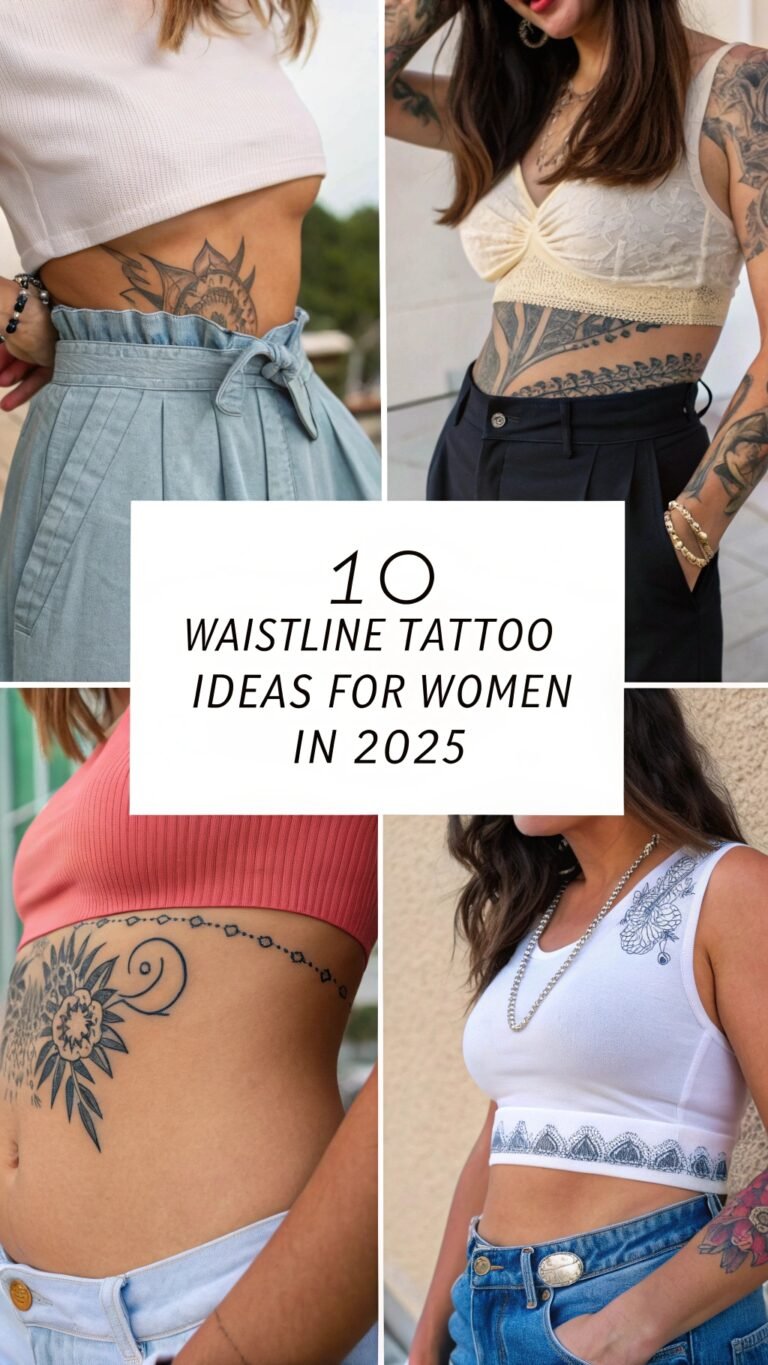 10 Stunning Waistline Tattoo Ideas for Women to Accentuate Your Curves in 2025