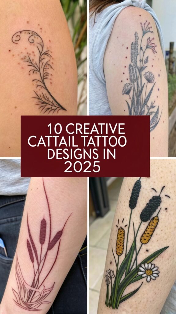 Cattail Tattoo