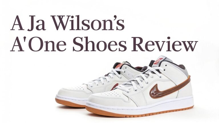 A’ja Wilson’s A’One Shoes Review: The Ultimate Basketball Performance Sneaker