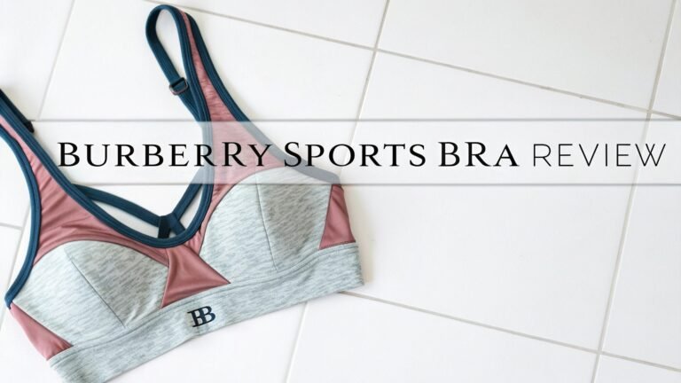 Burberry Sports Bra Review: Luxury Meets Performance
