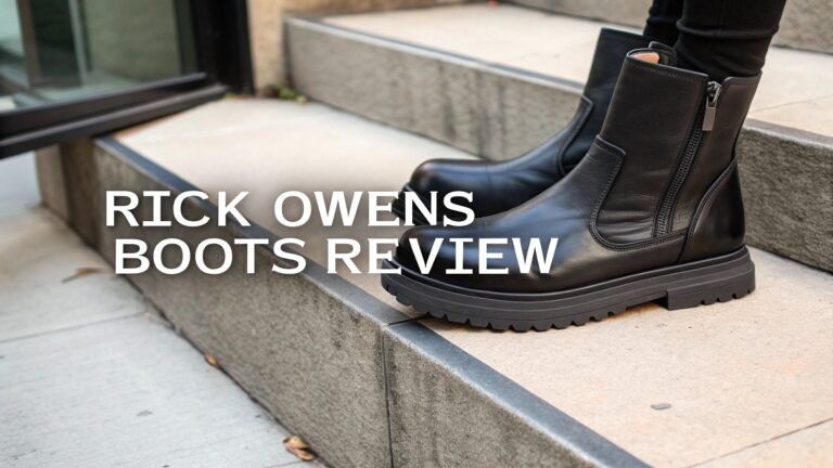 Rick Owens Boots Review: The Ultimate Guide to Avant Garde Footwear Excellence