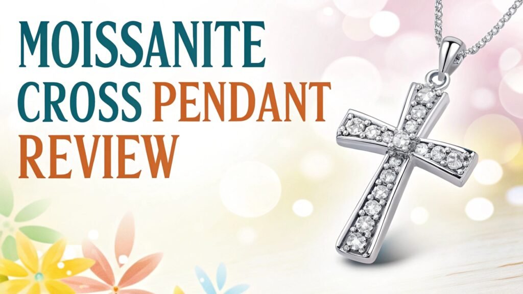 Moissanite Cross