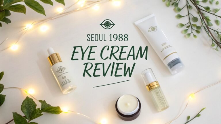 Seoul 1988 Eye Cream Review: For Younger Looking Eyes