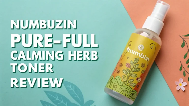 numbuzin Pure-Full Calming Herb Toner Review 2026